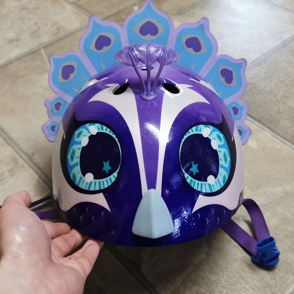 Raskullz Penelope Peacock Child's Helmet (XS, Age 3+)